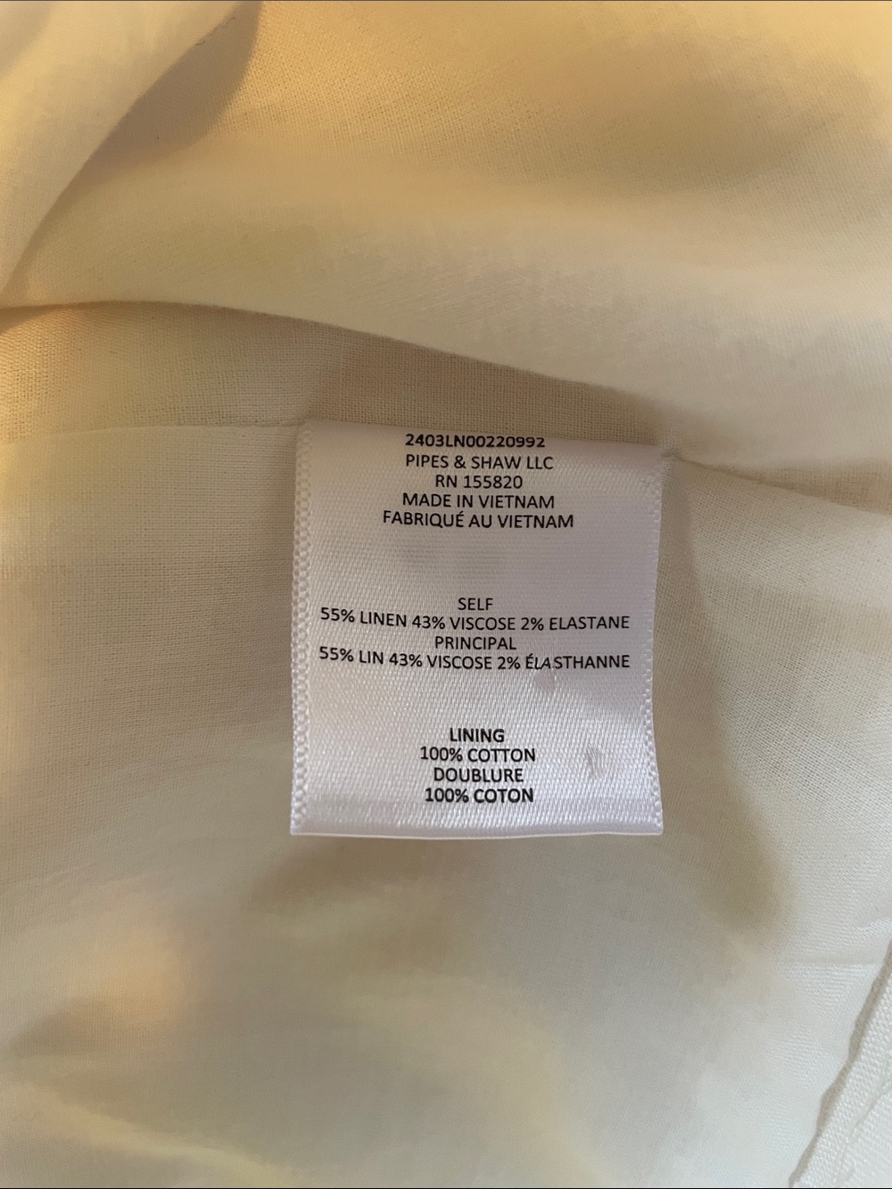 Veronica Beard Octavia Stretch Linen Off-White Wrap Midi Dress - Picture 11 of 16